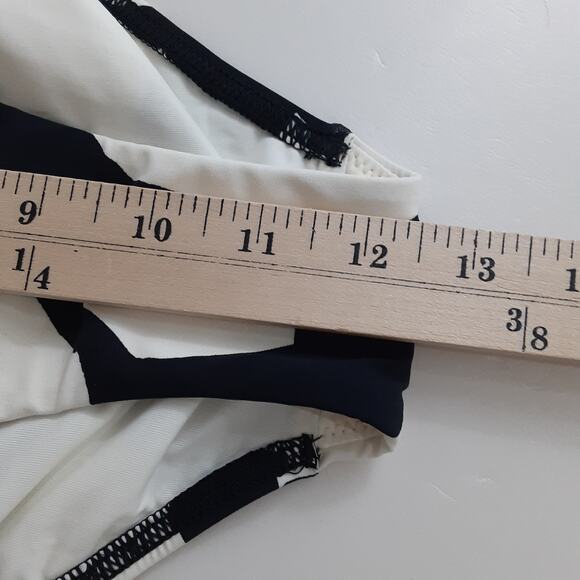 Jets Australia Twist Front Bikini Top High Rise Bottoms Two Piece Swimsuit Sz 10 - Picture 14 of 14